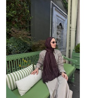 Kahve Zen Şal