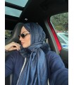 LACİVERT ZEN ŞAL