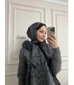 SİYAH OTANTİK ŞAL