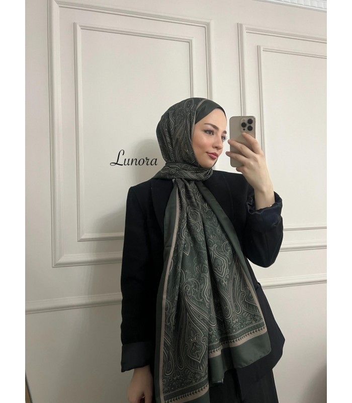 YEŞİL OTANTİK ŞAL