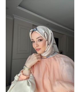 SİLVA TWİLL İPEK EŞARP - Soft Pure