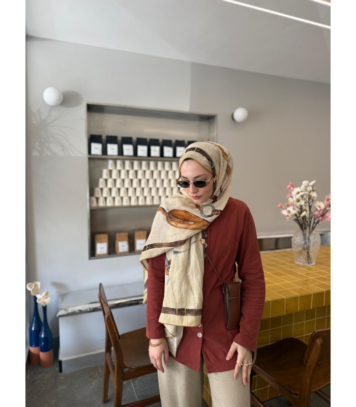 BRİDLE PAMUK İPEK  - Camel