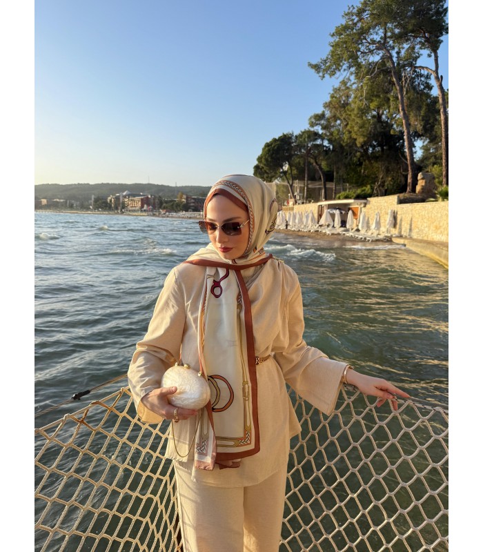 SİLVA PAMUK İPEK - Amber Sand