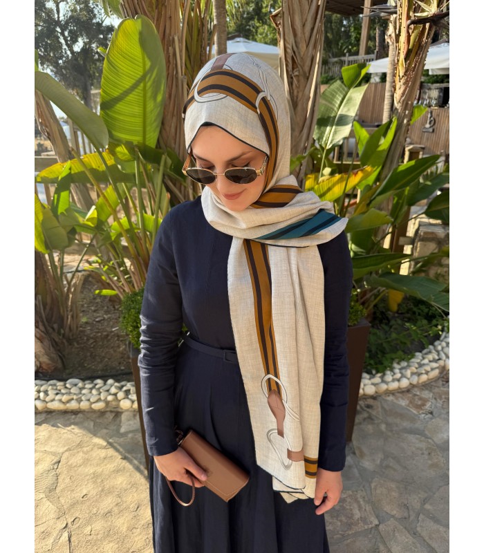 ELARA PAMUK İPEK - Sahara Teal