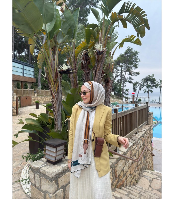 ELARA PAMUK İPEK - Sahara Teal