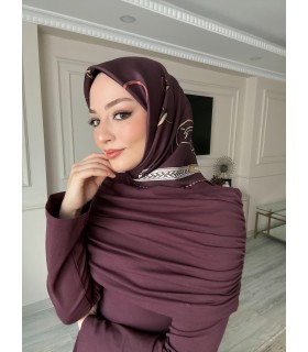 SILVA TWİLL İPEK EŞARP - Mulberry Gold