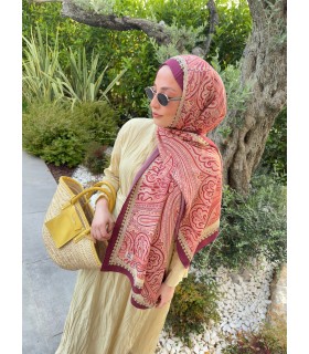 SELETTİ PAMUK İPEK - Butteryellow pink