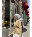 MARİNE TWİLL İPEK EŞARP - Bleu
