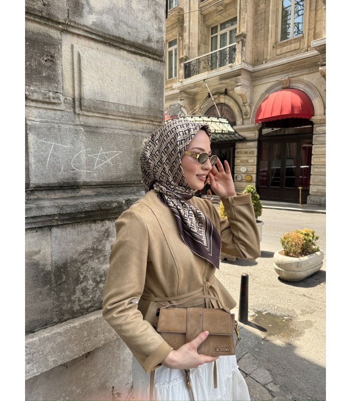 VERA TWİLL İPEK EŞARP - Terra