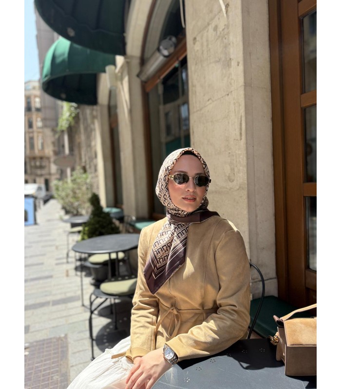 VERA TWİLL İPEK EŞARP - Terra