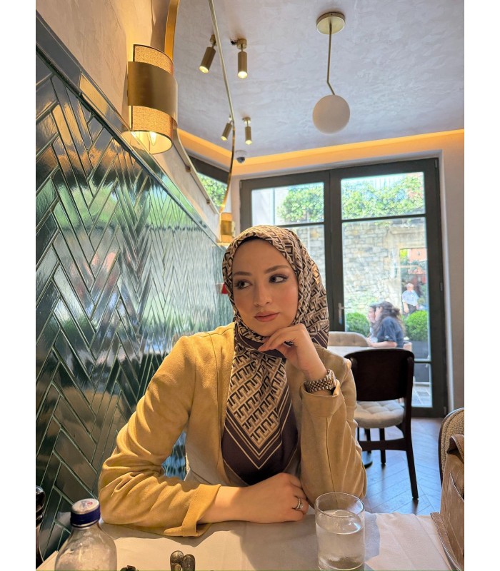 VERA TWİLL İPEK EŞARP - Terra