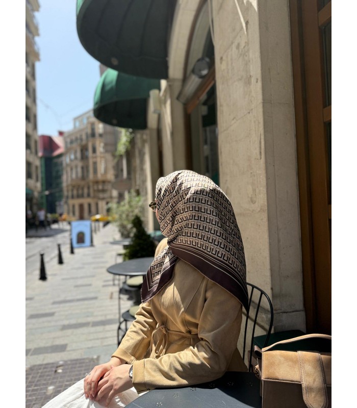 VERA TWİLL İPEK EŞARP - Terra