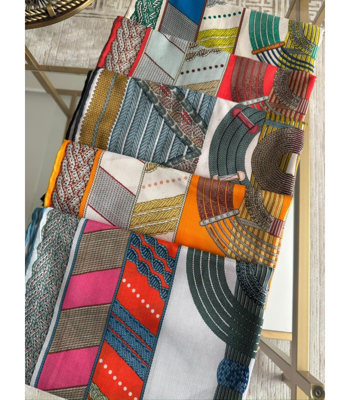 VİA BLUE YÜN PAMUK ŞAL