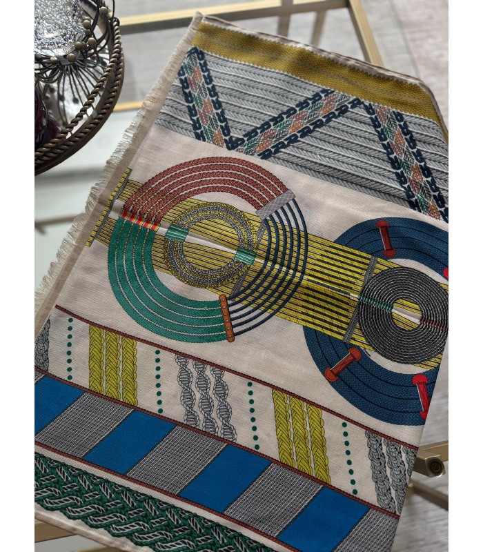 VİA BEJ YÜN PAMUK ŞAL