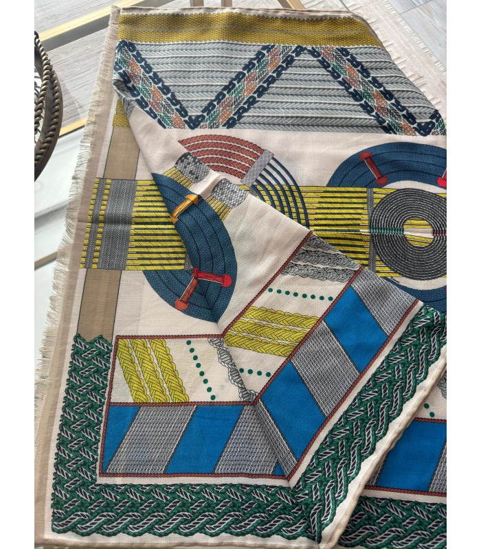 VİA BEJ YÜN PAMUK ŞAL