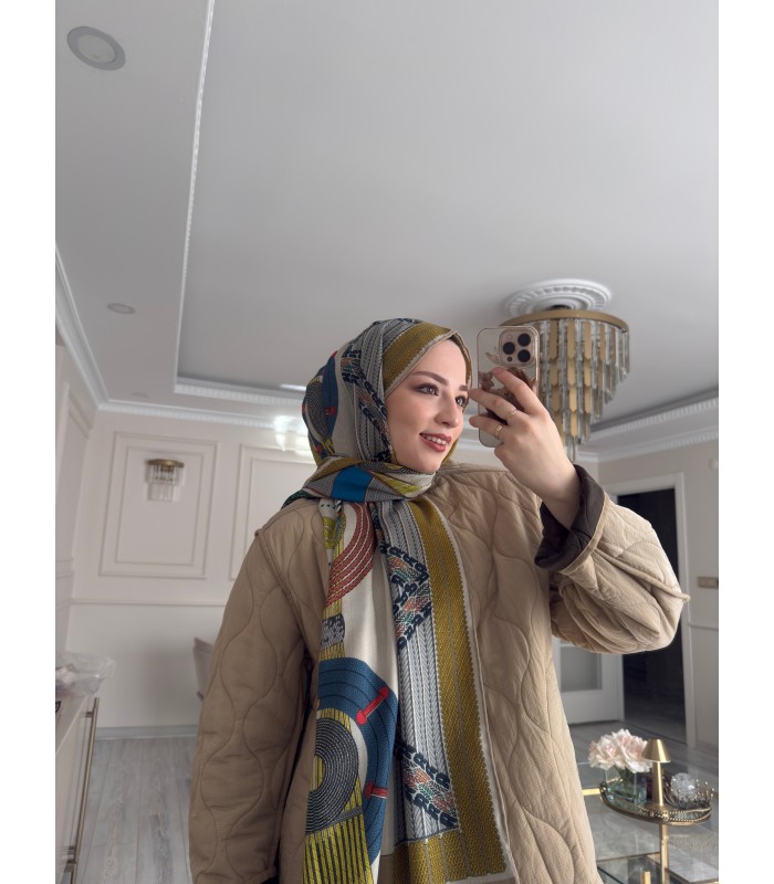 VİA BEJ YÜN PAMUK ŞAL