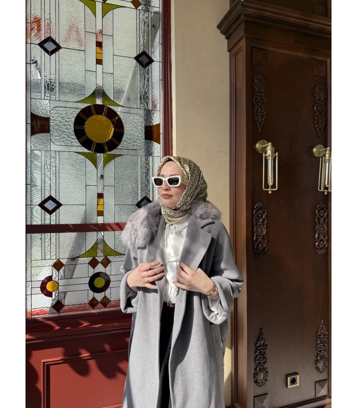 VERA TWİLL İPEK EŞARP - Olivya