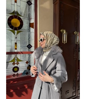 VERA TWİLL İPEK EŞARP - Olivya