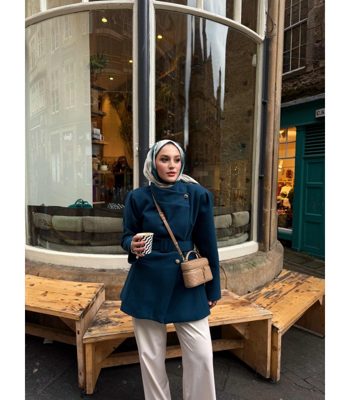 ELARA PAMUK İPEK - Sahara Teal