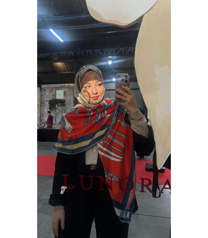 YÜN İPEK OMUZ ŞALI