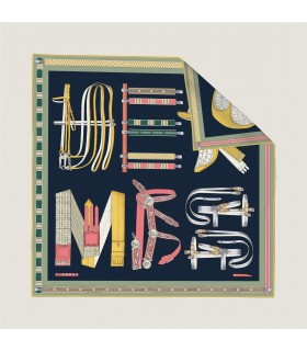 LACİVERT YÜN OMUZ ŞALI