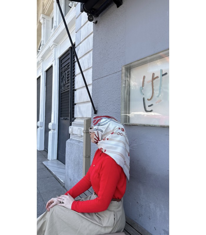 REVE RED TWİLL EŞARP