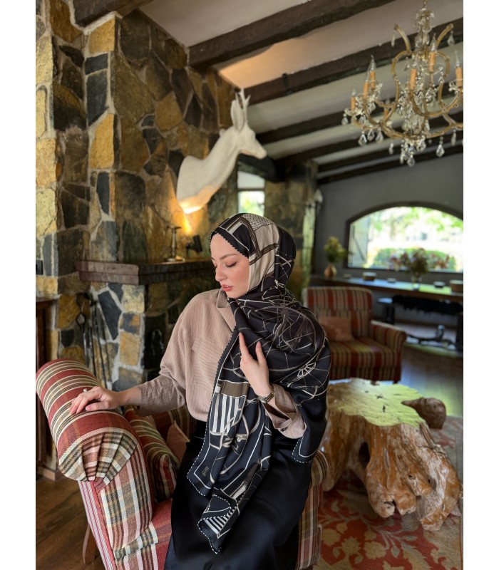 VELA BLACK PAMUK İPEK