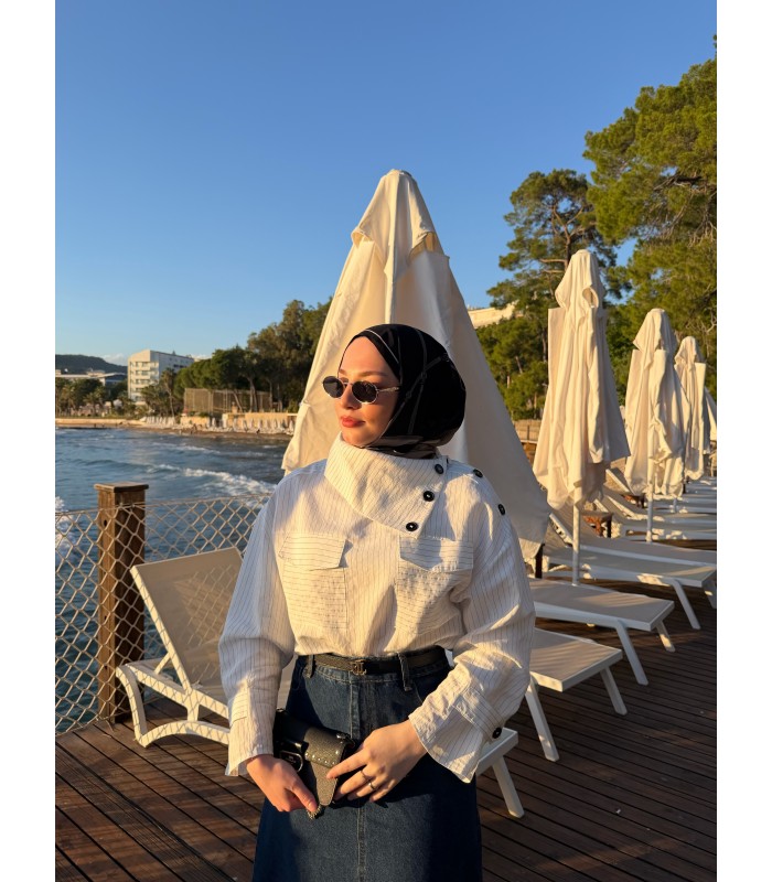 BEYAZ BLUZ