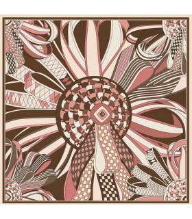 ROSETTE TWİLL EŞARP - ROSE MOCHA