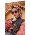 ROSETTE TWİLL EŞARP - ROSE MOCHA