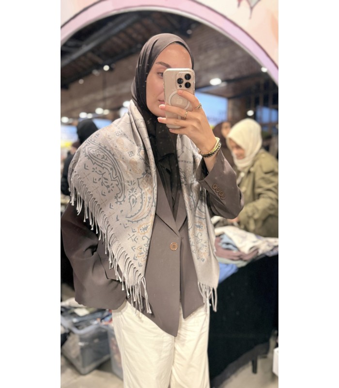 KAŞMİR OMUZ ŞAL - Vizon