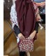 Omuz Şal - Cherry Flower Yün
