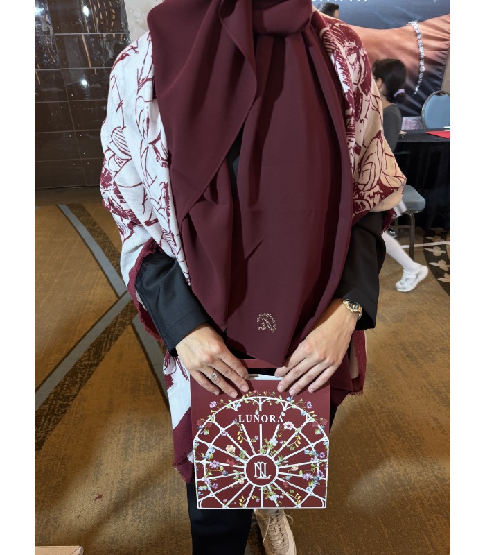 Omuz Şal - Cherry Flower Yün
